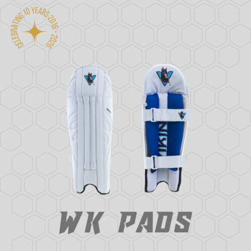 WICKET KEEPING PADS White & Coloured